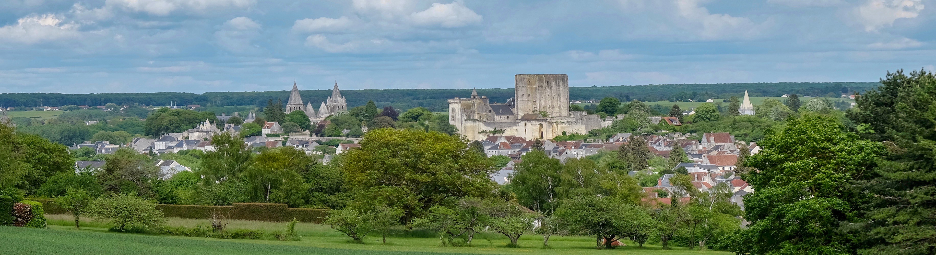 Vue de Loches